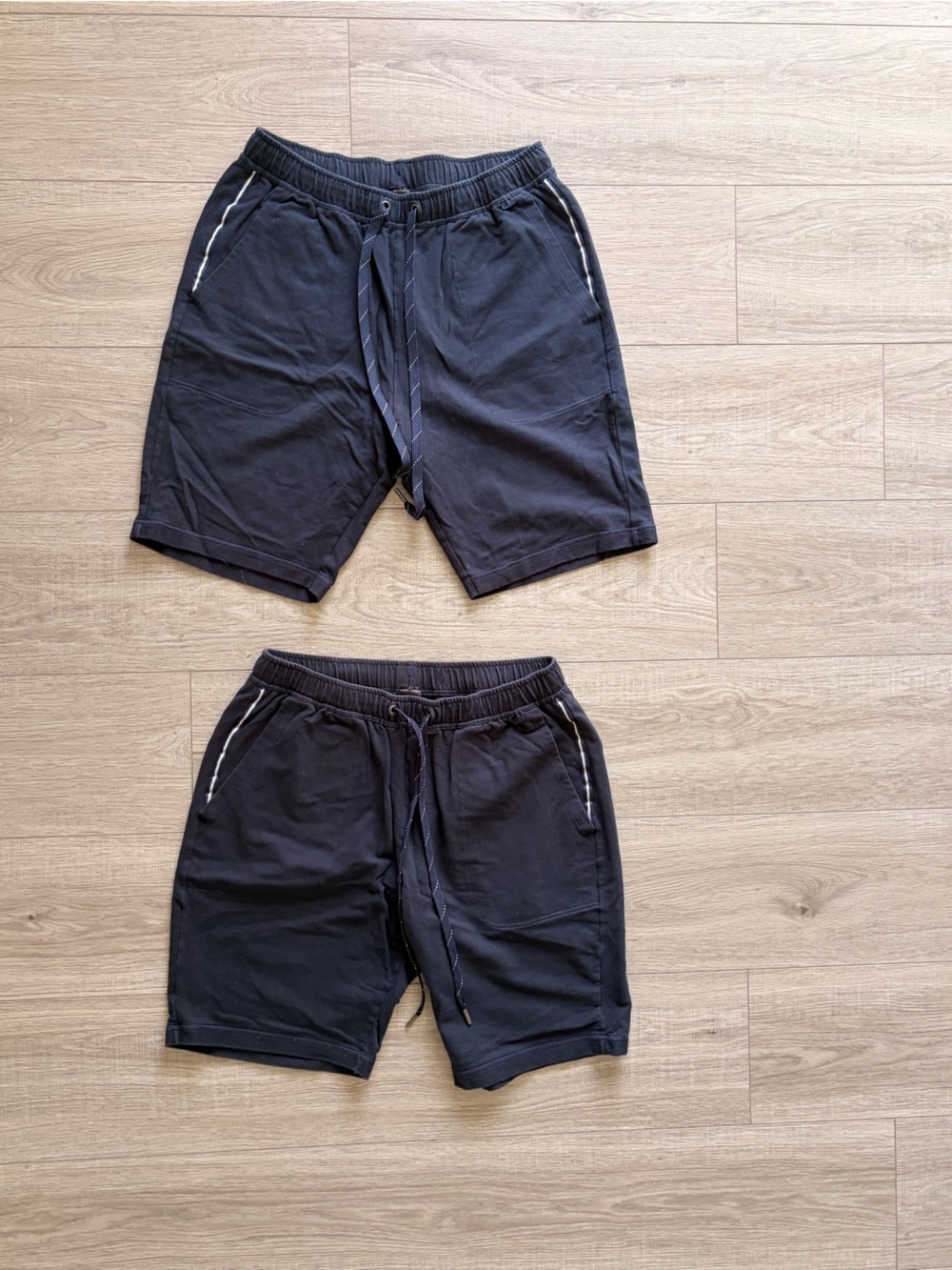 CALIDA Remix Basic Lounge Shorts Navy Men’s Large 27181 (bundle of 2)